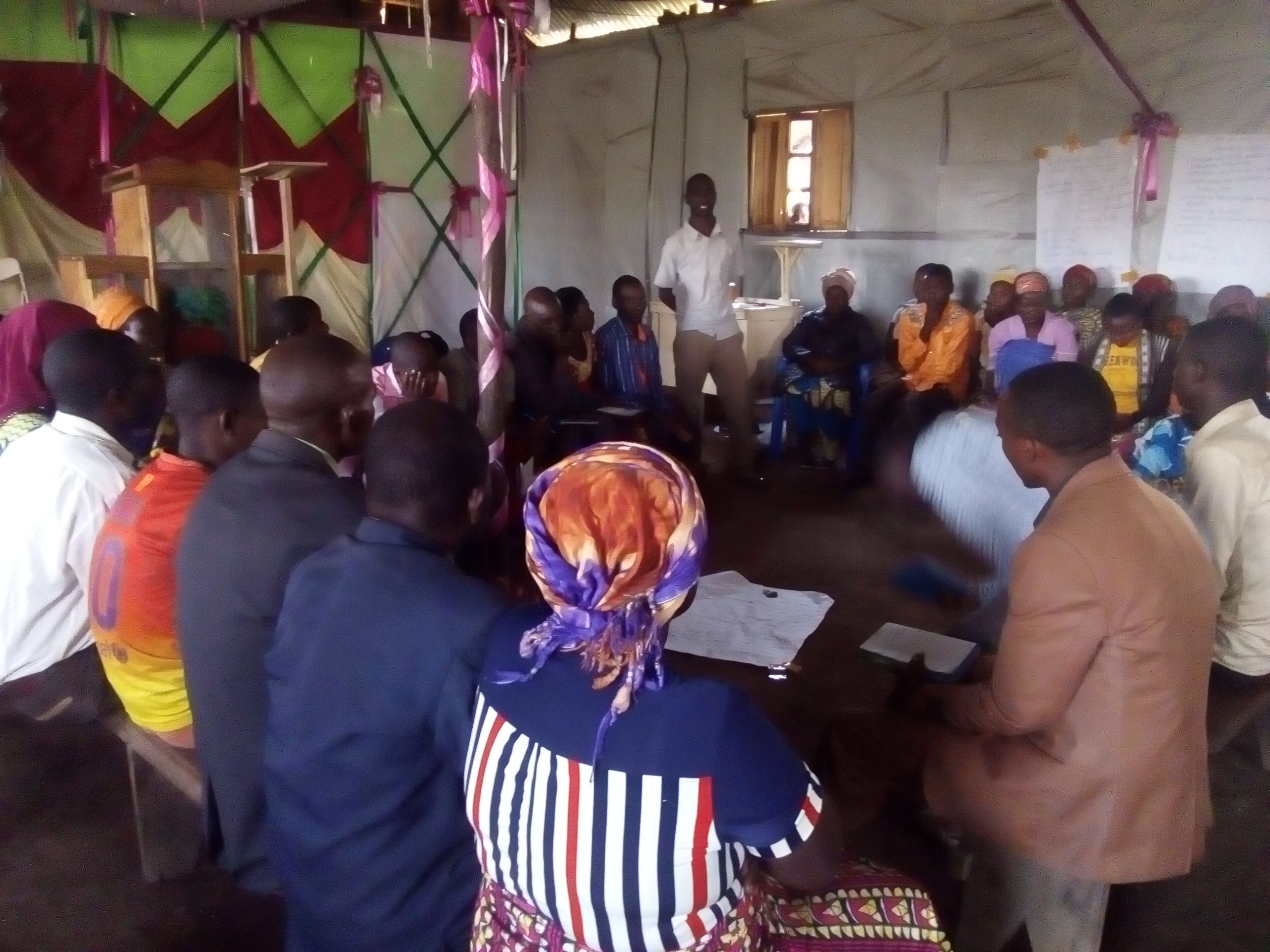 Projet de paix et guérison du traumatisme dans le territoire de Masisi, Rusthuru et Nyiragongo(HROC)